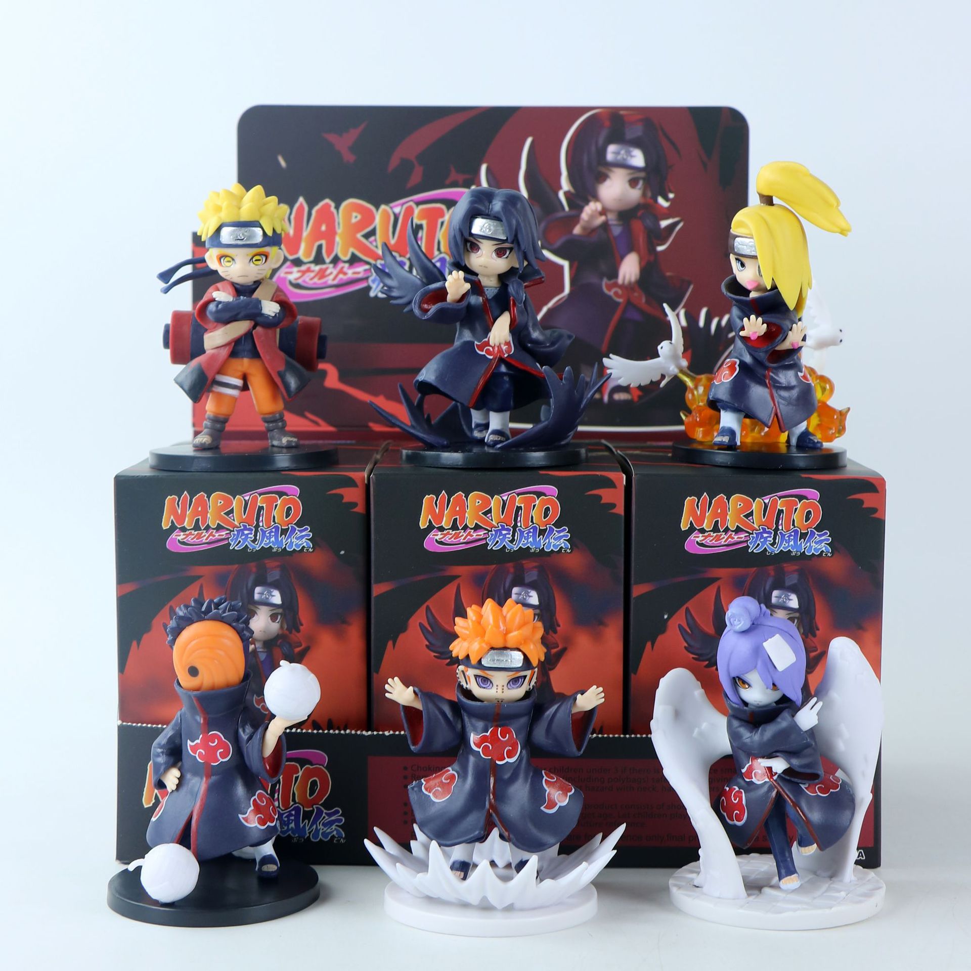 Popular Anime Merchandise - Naruto Kakashi Figurine Blind Box Gift