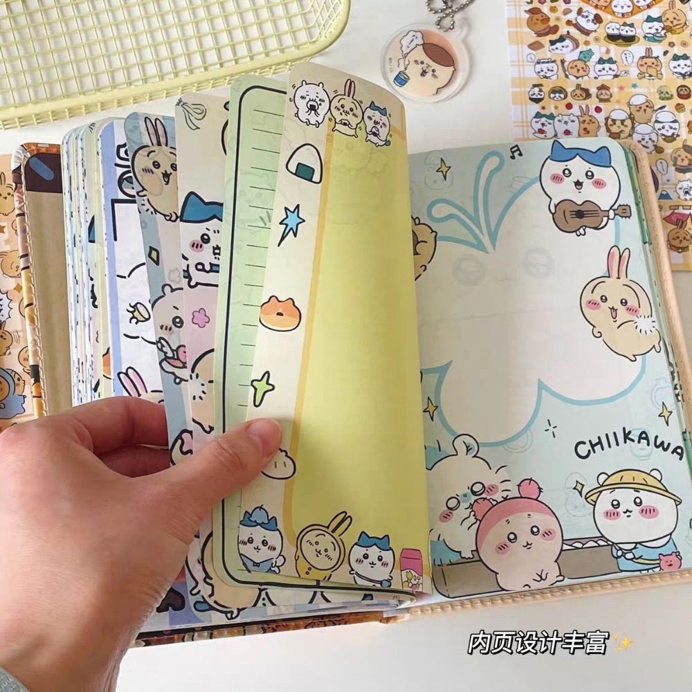 Art Book Illustration - New Chiikawa Notebook Thickened Cute Colored