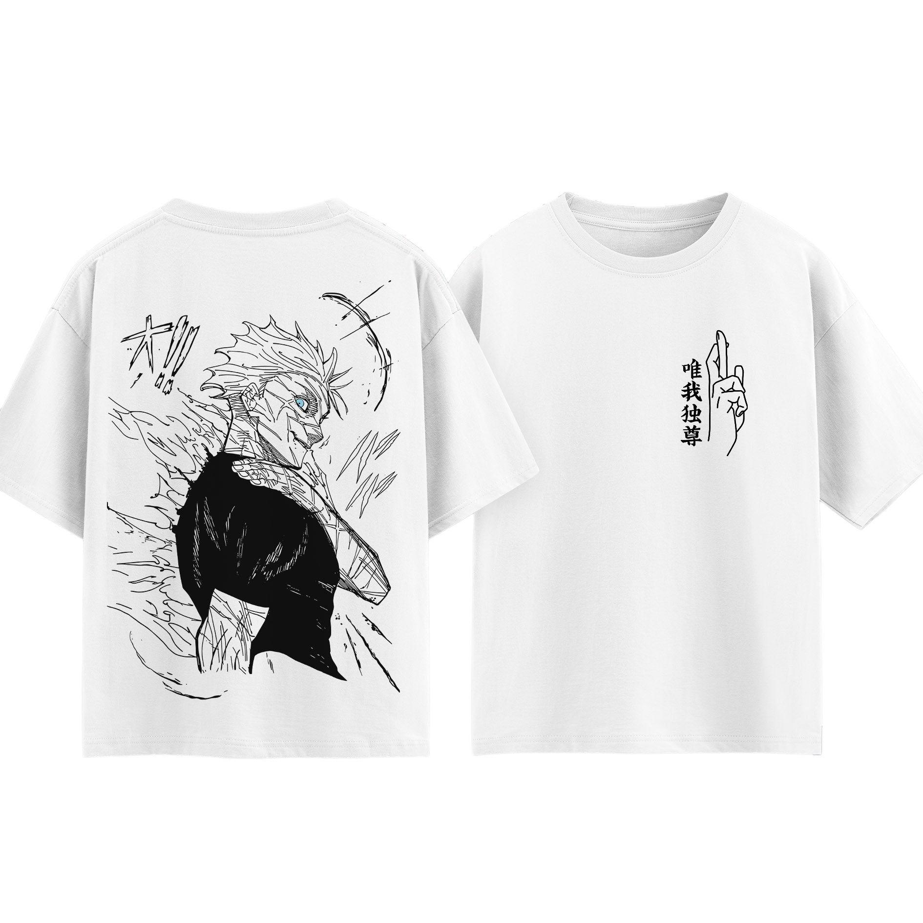 Anime Merchandise Clothes - Anime Jujutsu Kaisen Gojo Satoru T-shirt