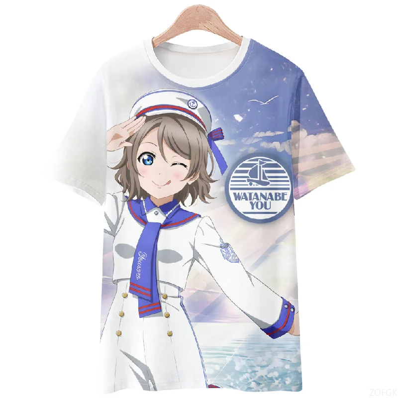 Anime Merchandise Clothes - New hot selling summer 3D anime
