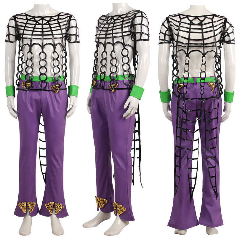 Anime Merchandise Clothes - Diavolo Cosplay Costume For Halloween Christmas
