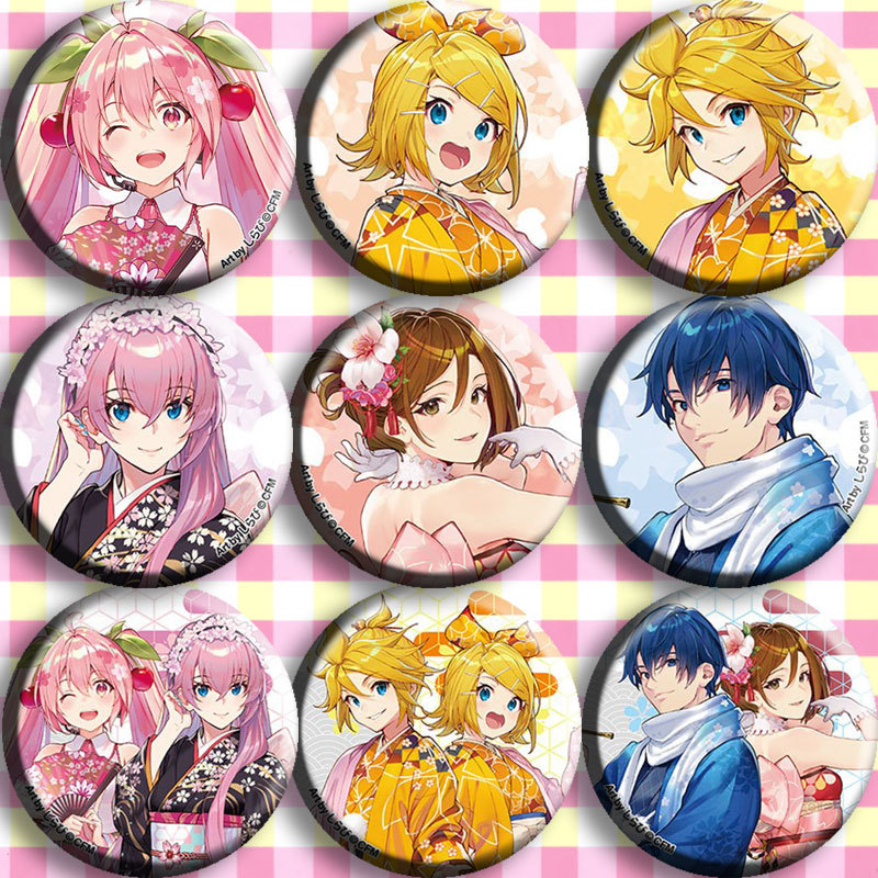 Hatsune Miku Anime Badge Pin S - Anime Merchandise Types 评论和价格