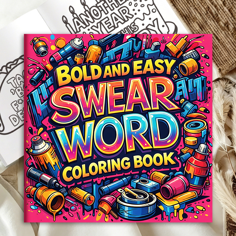 Adult Coloring Book with Witty - Art Book Illustration 评论和价格