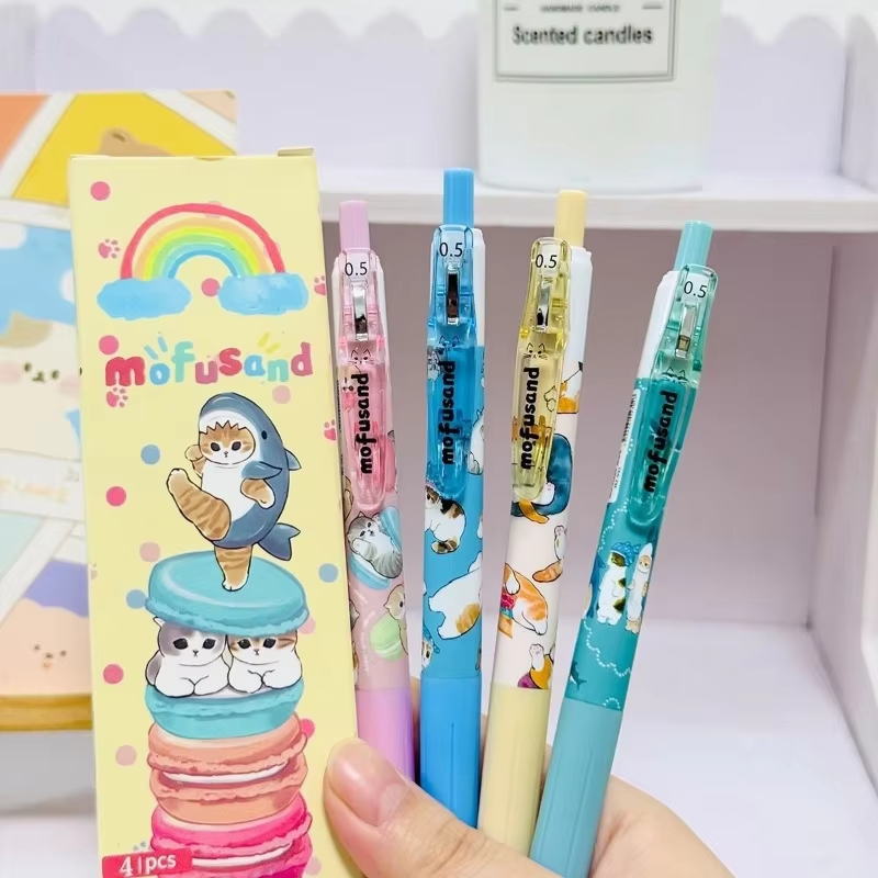 4 pcs mofusand creative cute a - Anime Merchandise Types 评论和价格