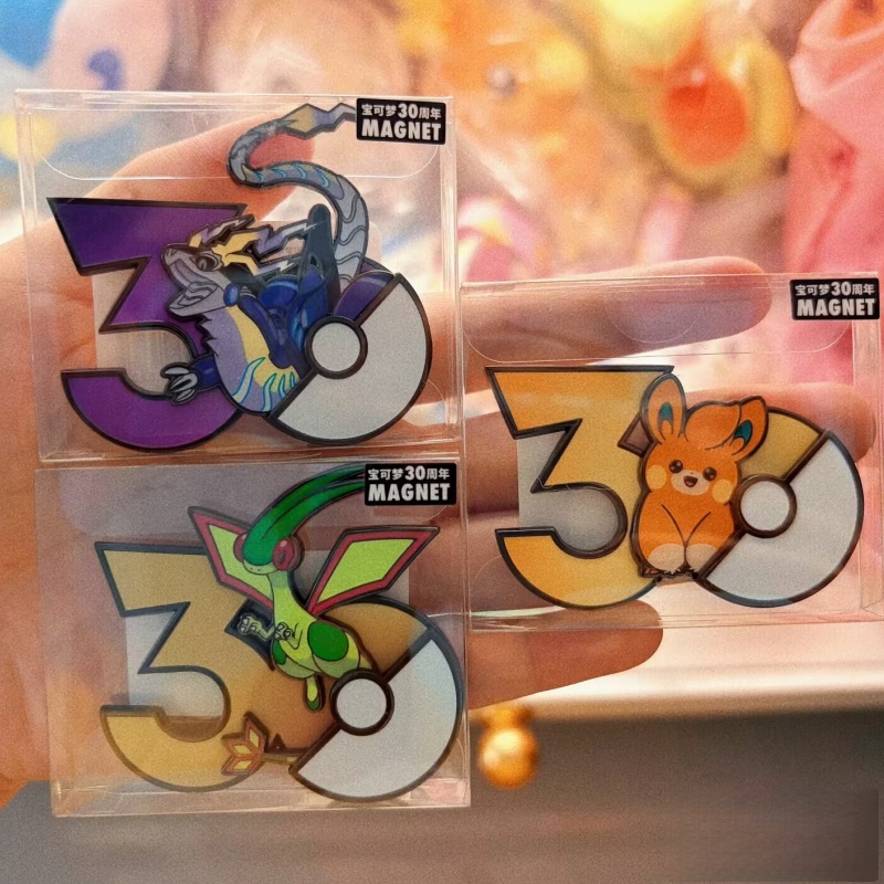 Genuine Pokémon PTCG 30th Anni - Anime Merchandise Types 评论和价格