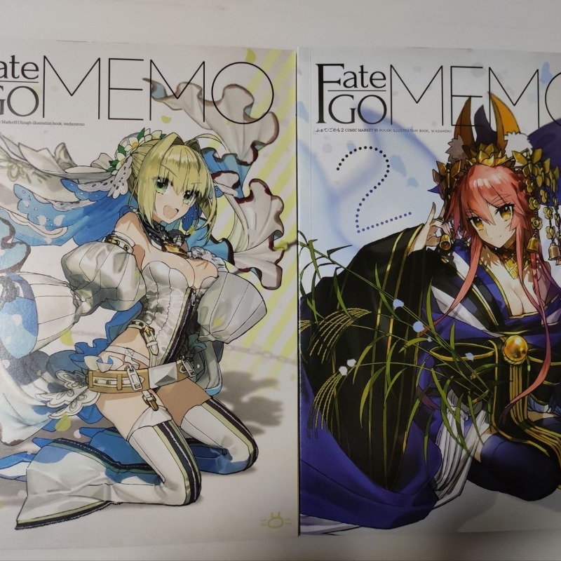 2 books Fate GO MEMO 1 2 Art B - Fate Anime Merchandise 评论和价格