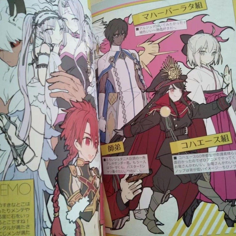 2 books Fate GO MEMO 1 2 Art B - Fate Anime Merchandise 评论和价格