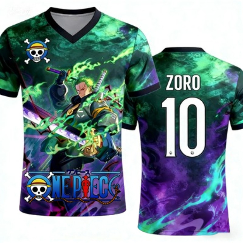 2026 Summer New Anime Football - Anime Merchandise Clothes 评论和价格