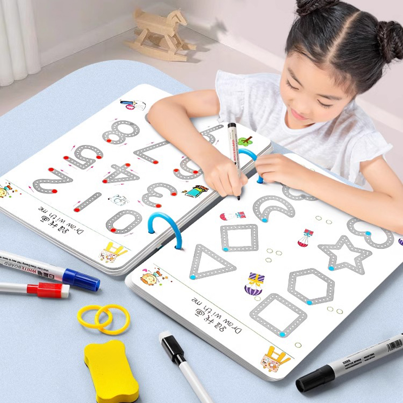 32-Page Reusable Magic Practic - Art Book Illustration 评论和价格